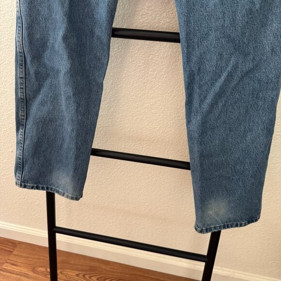 Vintage Perfectly Worn-In Wrangler Straight Cut Jeans Size 30x30 - Picture 3 of 8